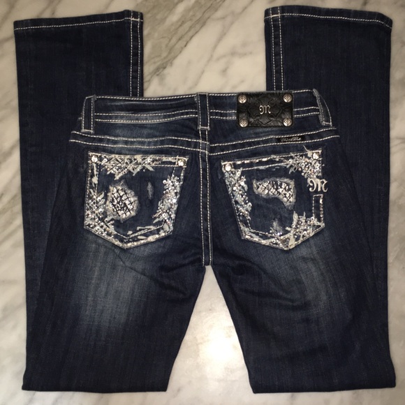 NWOT Miss Me bootcut jeans size 25 - Picture 1 of 4